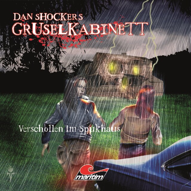 Book cover for Dan Shockers Gruselkabinett, Verschollen im Spukhaus