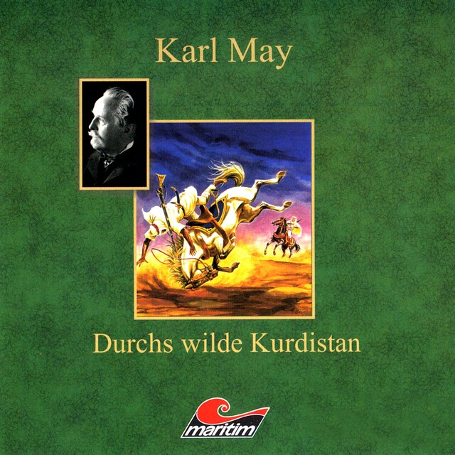 Buchcover für Karl May, Durchs wilde Kurdistan