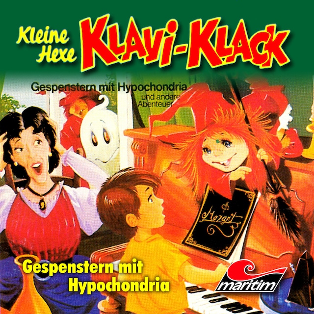 Portada de libro para Kleine Hexe Klavi-Klack, Folge 1: Gespenstern mit Hypochondria