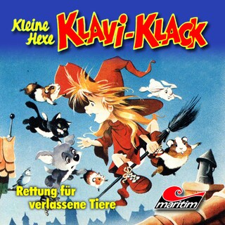Kleine Hexe Klavi-Klack, Folge 8: Rettung für verlassene Tiere als Hörbuch