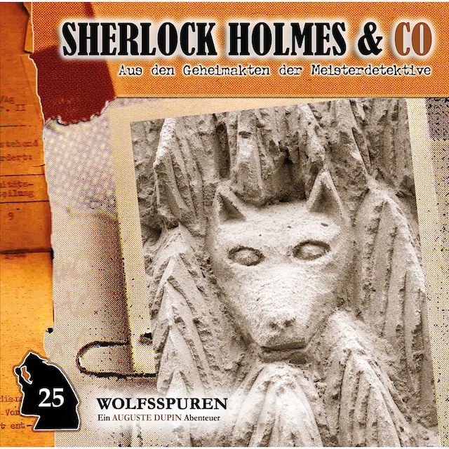 Buchcover für Sherlock Holmes & Co, Folge 25: Wolfsspuren