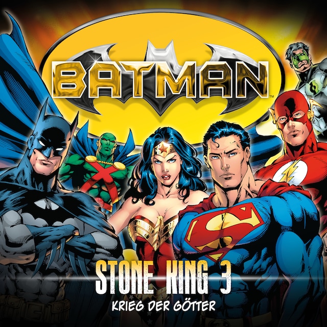 Buchcover für Batman, Stone King, Folge 3: Krieg der Götter