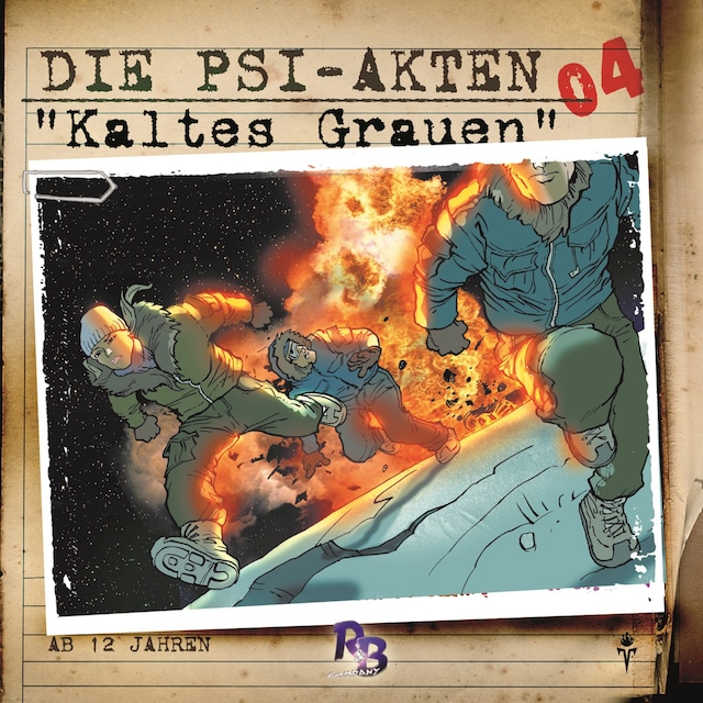 Buchcover für Die PSI-Akten, Folge 4: Kaltes Grauen