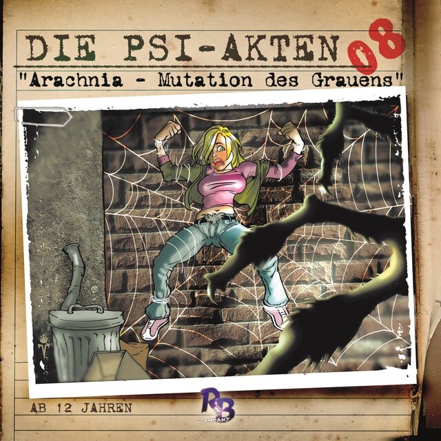 Couverture de livre pour Die PSI-Akten, Folge 8: Arachnia - Mutation des Grauens