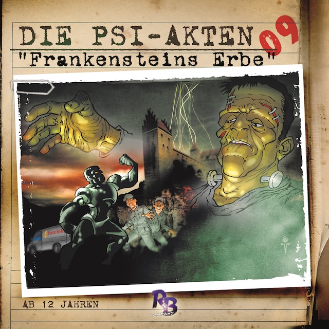 Book cover for Die PSI-Akten, Folge 9: Frankensteins Erbe