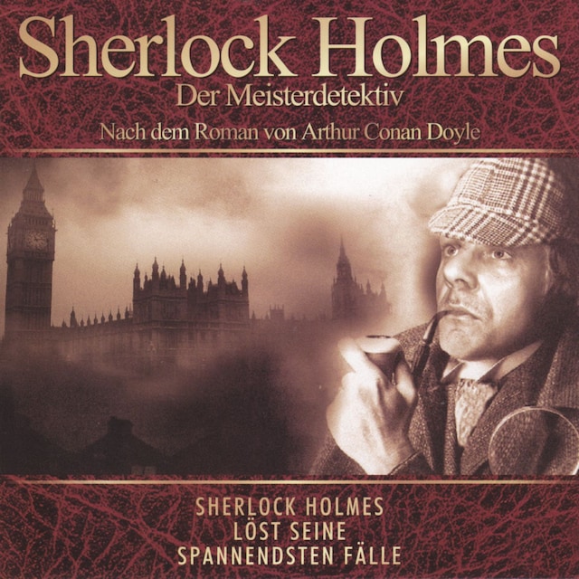 Buchcover für Die 5 Orangenkerne - Sherlock Holmes - Der Meisterdetektiv