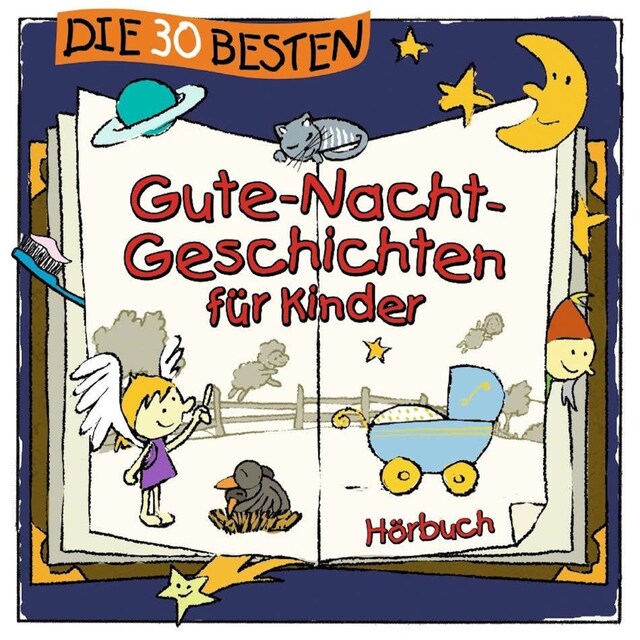 Portada de libro para Die 30 besten Gute-Nacht-Geschichten für Kinder