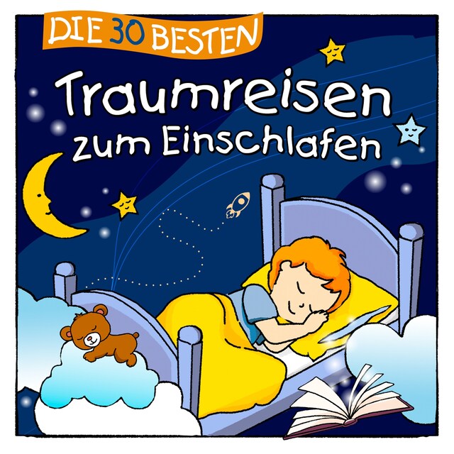 Portada de libro para Die 30 besten Traumreisen zum Einschlafen