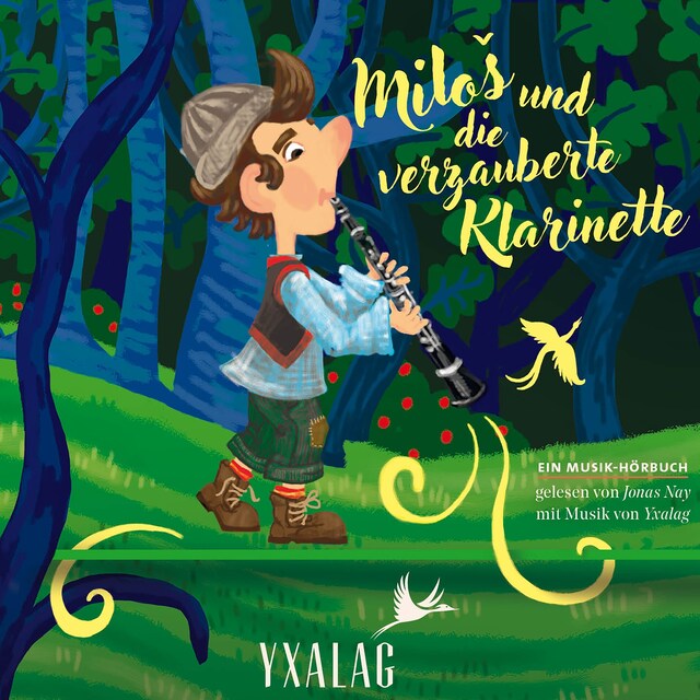 Copertina del libro per Miloš und die verzauberte Klarinette