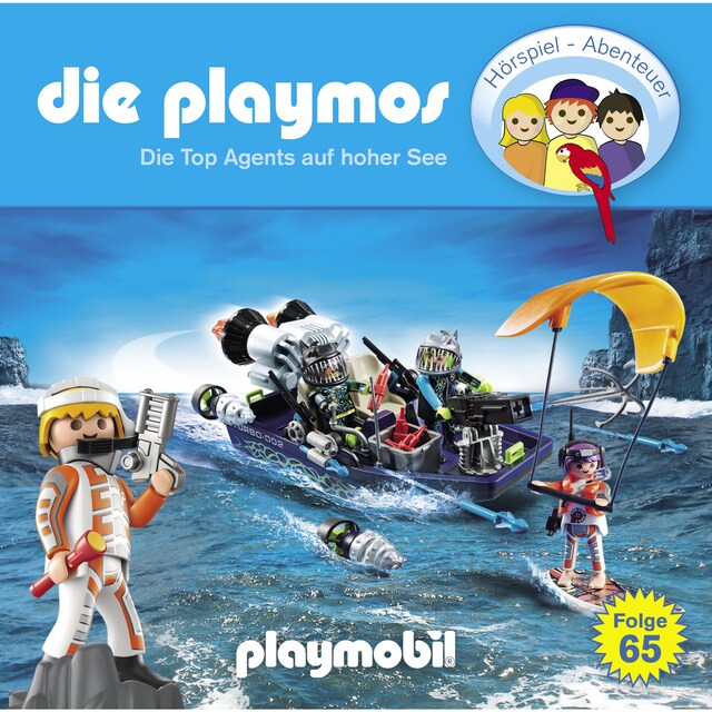 Buchcover für Die Playmos, Folge 65: Die Top Agents auf hoher See