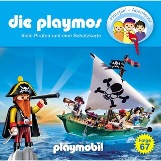 Die Playmos, Folge 67: Viele Piraten und eine Schatzkarte als Hörbuch