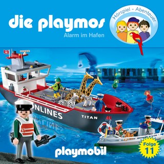 Die Playmos - Das Original Playmobil Hörspiel, Folge 11: Alarm im Hafen als Hörbuch