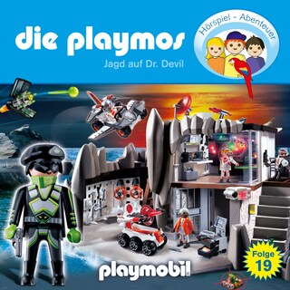 Die Playmos - Das Original Playmobil Hörspiel, Folge 19: Jagd auf Dr. Devil als Hörbuch