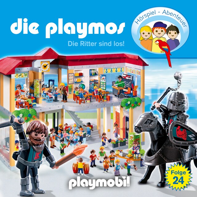 Bokomslag for Die Playmos - Das Original Playmobil Hörspiel, Folge 24: Die Ritter sind los!
