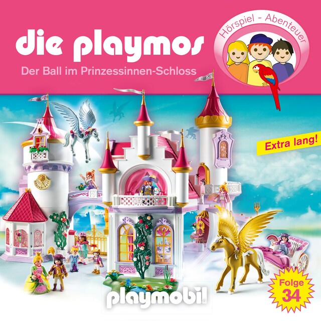 Bokomslag for Die Playmos - Das Original Playmobil Hörspiel, Folge 34: Der Ball im Prinzessinnen-Schloss