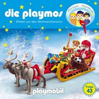 Die Playmos - Das Original Playmobil Hörspiel, Folge 43: Wirbel um den Weihnachtsmann als Hörbuch