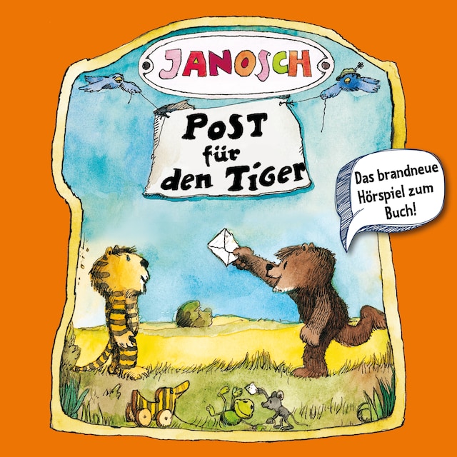 Kirjankansi teokselle Janosch, Folge 2: Post für den Tiger