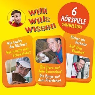 Willi wills wissen, Sammelbox 1: Folgen 1-3 als Hörbuch