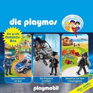 Die große Detektiv-Box - Das Original Playmobil Hörspiel, Folgen 46, 66, 73 als Hörbuch