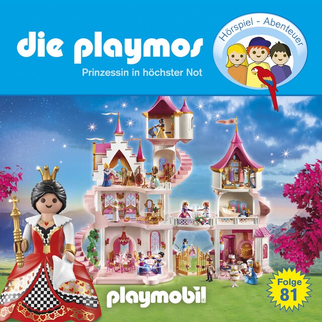 Kirjankansi teokselle Die Playmos - Das Original Playmobil Hörspiel, Folge 81: Prinzessin in höchster Not