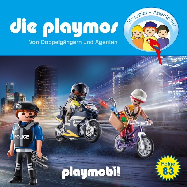 Buchcover für Die Playmos - Das Original Playmobil Hörspiel, Folge 83: Von Doppelgängern und Agenten