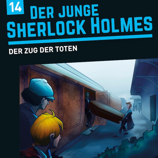 Boekomslag van Der junge Sherlock Holmes, Folge 14: Der Zug der Toten