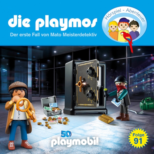 Book cover for Die Playmos - Das Original Playmobil Hörspiel, Folge 91: Der erste Fall von Mato Meisterdetektiv