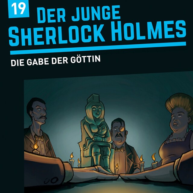 Book cover for Der junge Sherlock Holmes, Folge 19: Die Gabe der Göttin