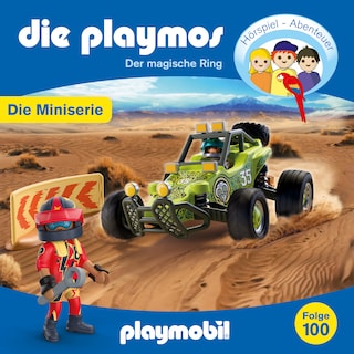 Die Playmos - Das Autorennen um den Vulkan, Folge 100: Der magische Ring - Episode 8 (Ungekürzt) als Hörbuch