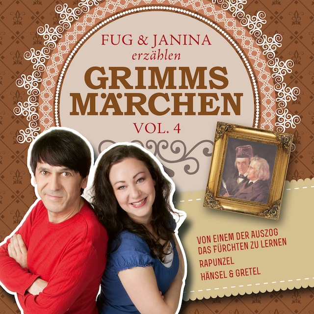 Book cover for Fug und Janina lesen Grimms Märchen, Vol. 4