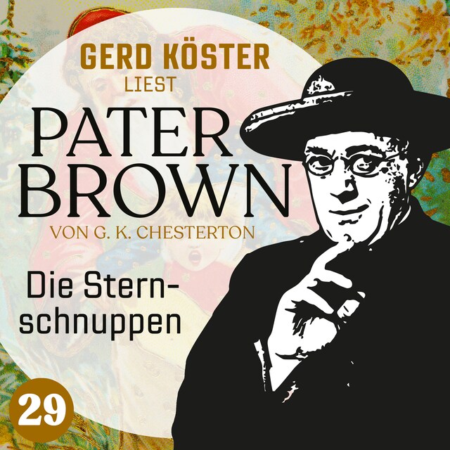 Boekomslag van Die Sternschnuppen - Gerd Köster liest Pater Brown, Band 29 (Ungekürzt)