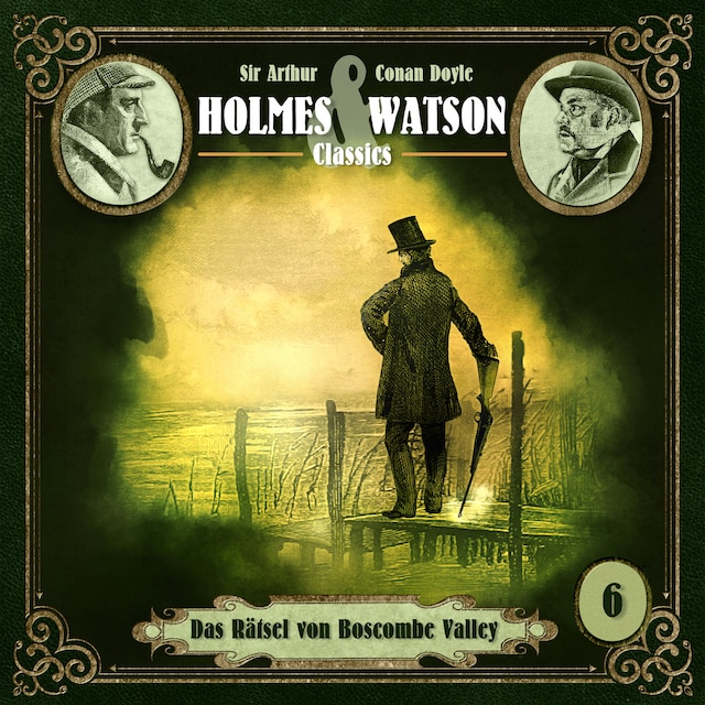 Buchcover für Holmes & Watson, Folge 6: Classics: Das Rätsel von Boscombe Valley