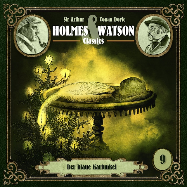 Book cover for Holmes & Watson, Folge 9: Classics: Der blaue Karfunkel