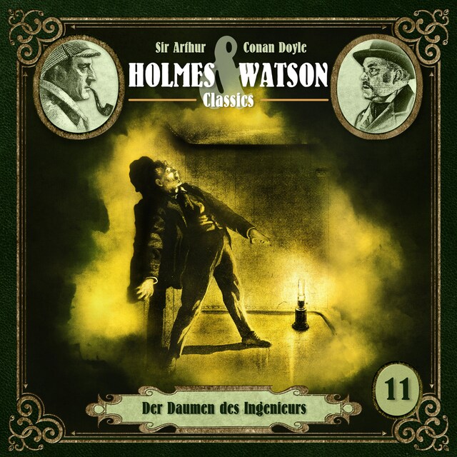 Couverture de livre pour Holmes & Watson, Folge 11: Classics: Der Daumen des Ingenieurs