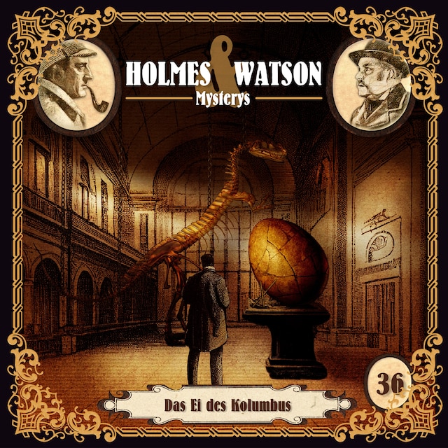 Bogomslag for Holmes & Watson, Folge 36: Mysterys: Das Ei des Kolumbus