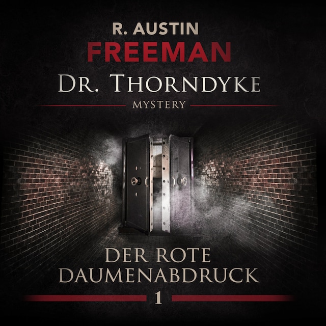 Kirjankansi teokselle John Evelyn Thorndyke Mysterys, Folge 1: Der rote Daumenabdruck