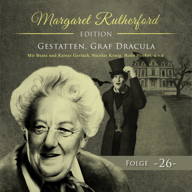 Couverture de livre pour Margaret Rutherford, Folge 26: Gestatten, Graf Dracula