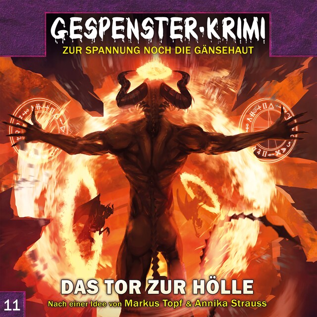 Buchcover für Gespenster-Krimi, Folge 11: Das Tor zur Hölle