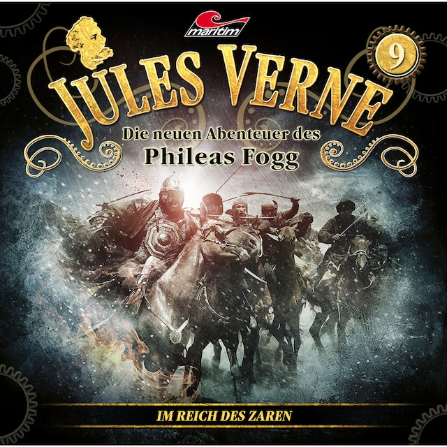 Portada de libro para Jules Verne, Die neuen Abenteuer des Phileas Fogg, Folge 9: Im Reich des Zaren