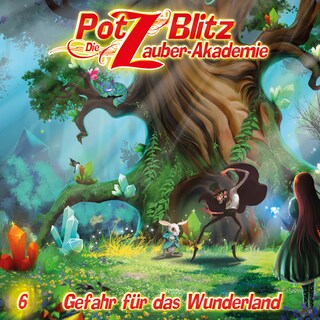 Potz Blitz - Die Zauberakademie, Folge 6: Gefahr für das Wunderland als Hörbuch
