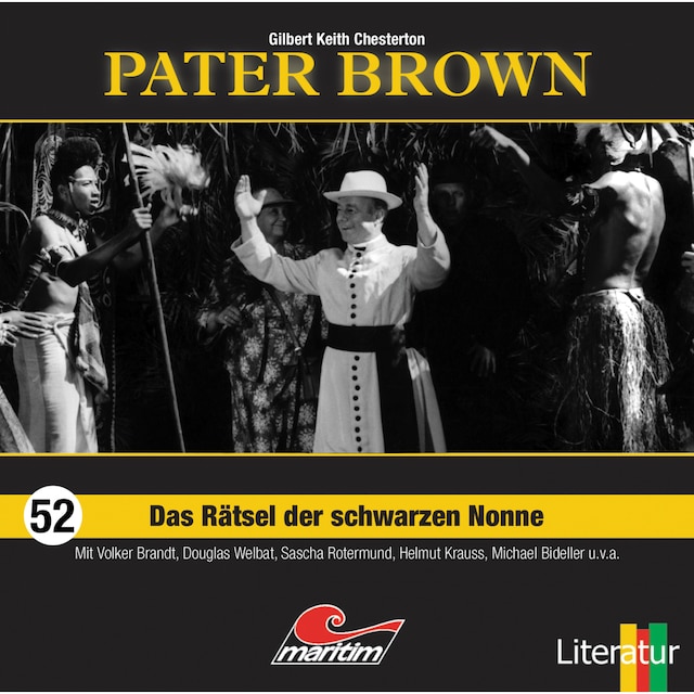 Book cover for Pater Brown, Folge 52: Das Rätsel der schwarzen Nonne