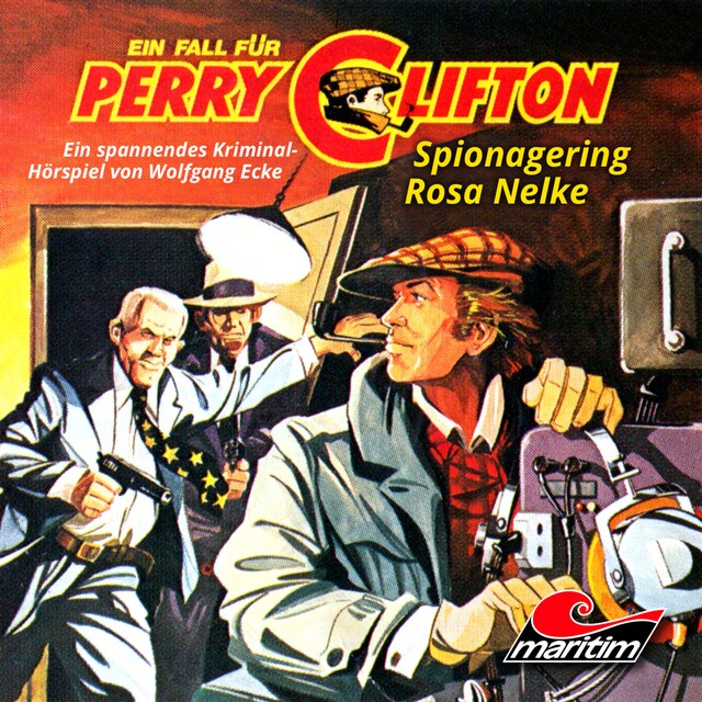 Copertina del libro per Perry Clifton, Folge 2: Spionagering Rosa Nelke