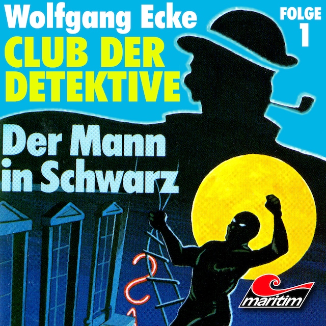 Book cover for Club der Detektive, Folge 1: Der Mann in Schwarz