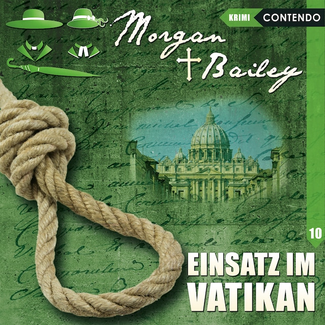 Portada de libro para Morgan & Bailey, Folge 10: Einsatz im Vatikan