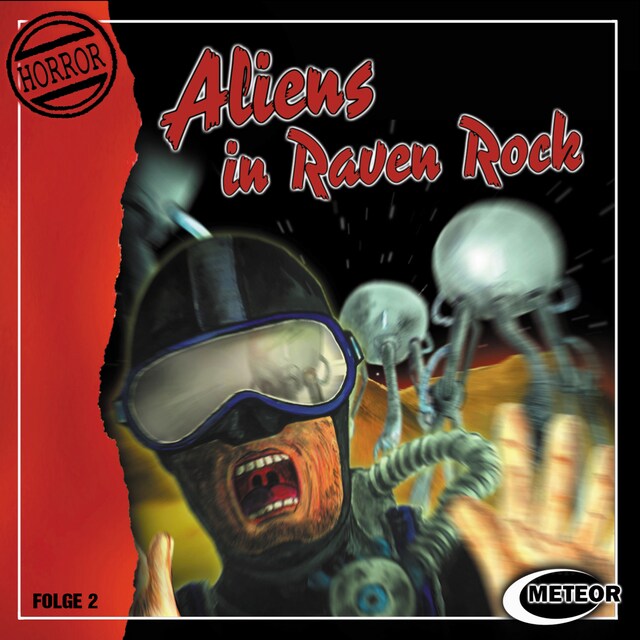 Boekomslag van Meteor Horror, Folge 2: Aliens in Raven Rock