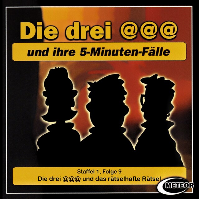 Book cover for Die drei @@@ (Die drei Klammeraffen), Staffel 1, Folge 9: Die drei @@@ und das rätselhafte Rätsel