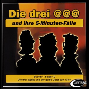 Die drei @@@ (Die drei Klammeraffen), Staffel 1, Folge 10: Die drei @@@ und der gelbe Geist bzw Alien bookCoverFor