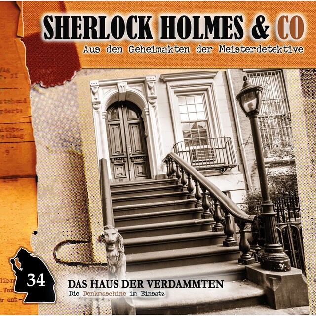 Bokomslag for Sherlock Holmes & Co, Folge 34: Das Haus der Verdammten