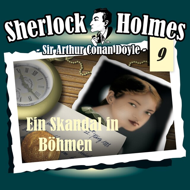 Couverture de livre pour Sherlock Holmes, Die Originale, Fall 9: Ein Skandal in Böhmen