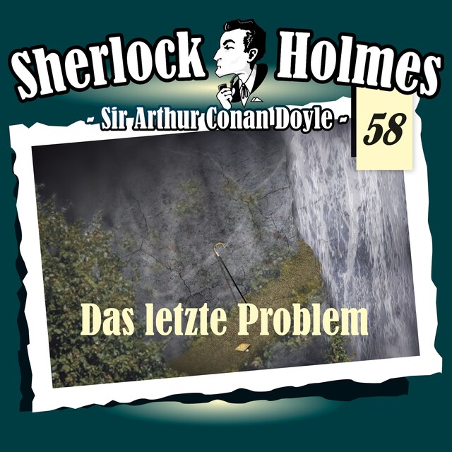 Boekomslag van Sherlock Holmes, Die Originale, Fall 58: Das letzte Problem